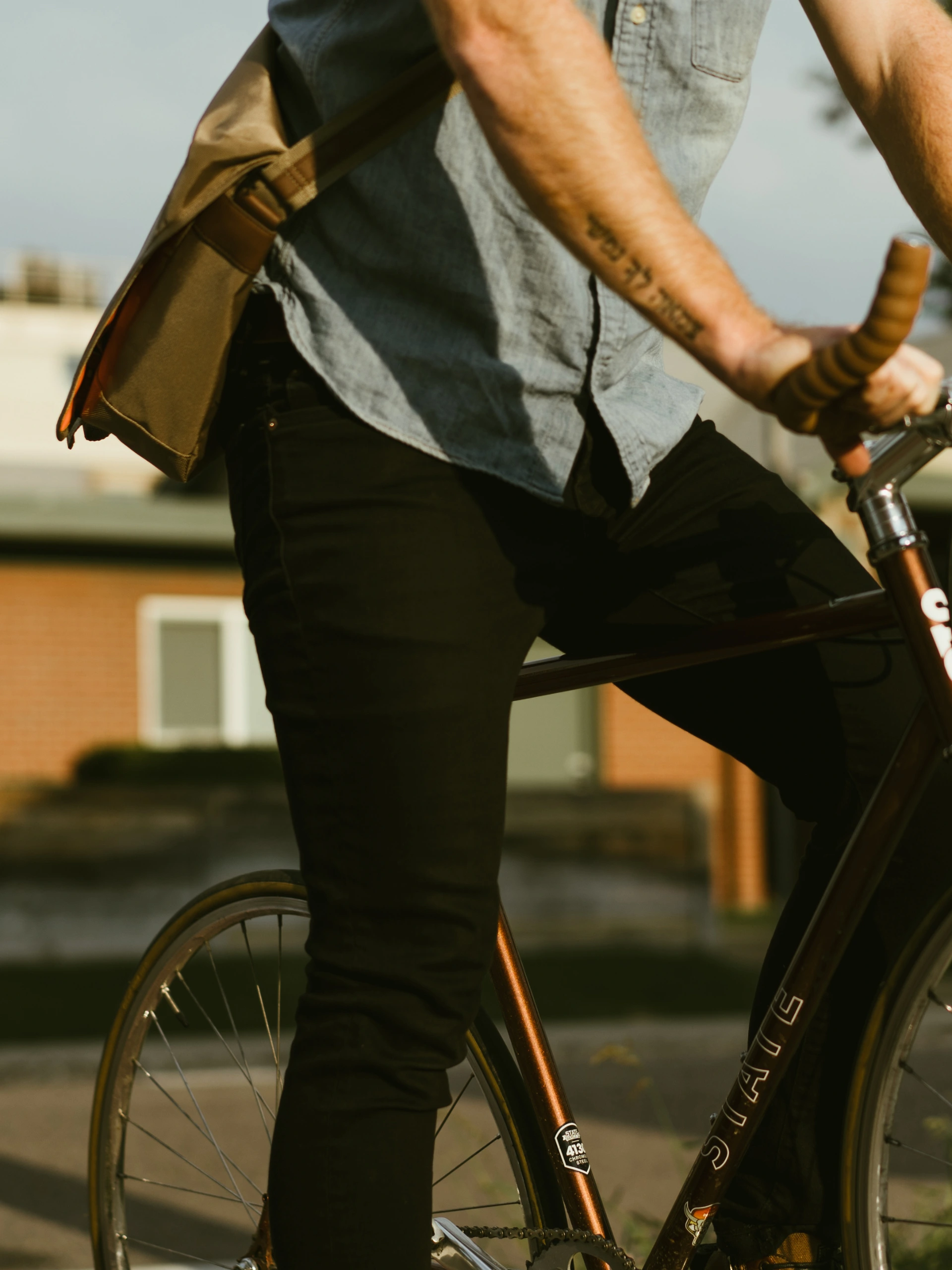 Riding Bicycle